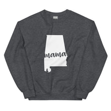 Load image into Gallery viewer, Alabama Mama State Silhouette Sweatshirt