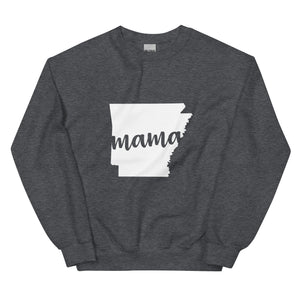 Arkansas Mama State Silhouette Sweatshirt