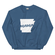 Load image into Gallery viewer, Arkansas Mama State Silhouette Sweatshirt