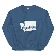 Load image into Gallery viewer, Washington Mama State Silhouette Sweatshirt