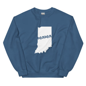 Indiana Mama State Silhouette Sweatshirt