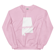 Load image into Gallery viewer, Alabama Mama State Silhouette Sweatshirt