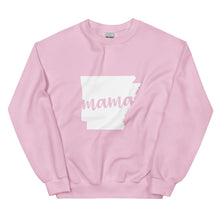 Load image into Gallery viewer, Arkansas Mama State Silhouette Sweatshirt