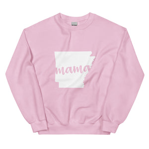 Arkansas Mama State Silhouette Sweatshirt