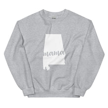 Load image into Gallery viewer, Alabama Mama State Silhouette Sweatshirt