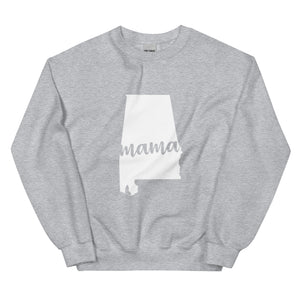 Alabama Mama State Silhouette Sweatshirt