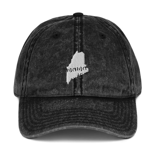 Maine Mama State Silhouette Cap