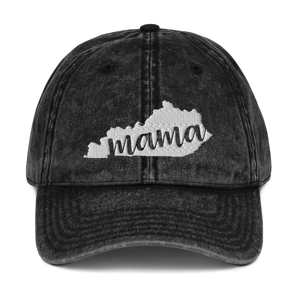Kentucky Mama State Silhouette Cap