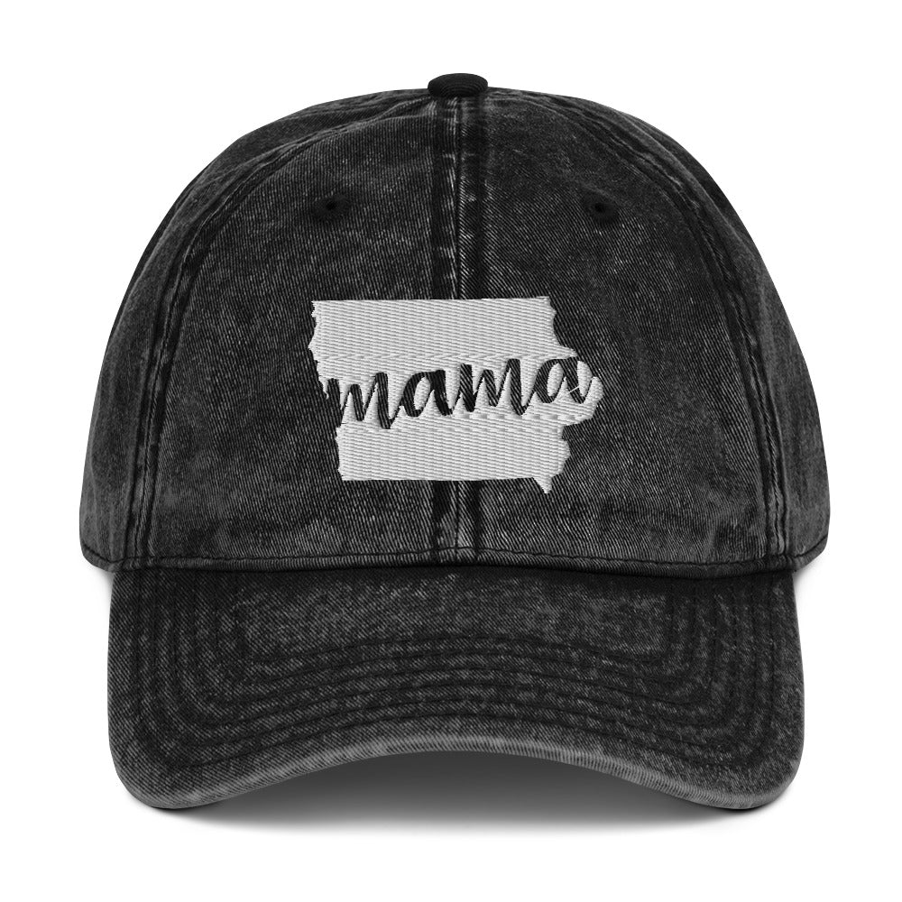 Iowa Momma State Silhouette Cap