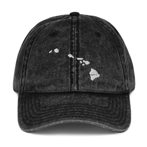 Hawaii Mama State Silhouette Cap