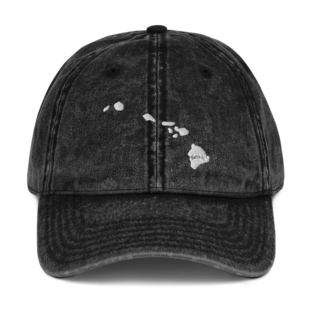 Hawaii Mama State Silhouette Cap