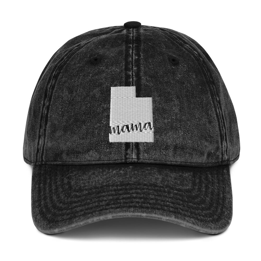 Utah Mama State Silhouette Cap