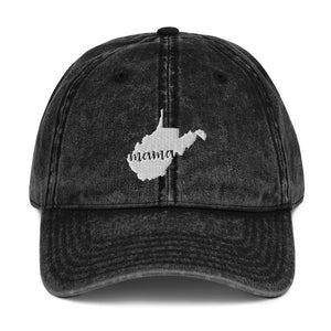 West Virginia Mama State Silhouette Cap