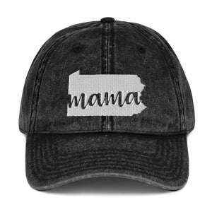 Pennsylvania Mama State Silhouette Cap