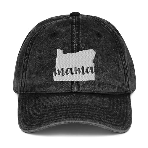 Oregon Mama State Silhouette Cap