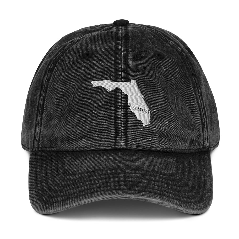 Florida Mama State Silhouette Cap