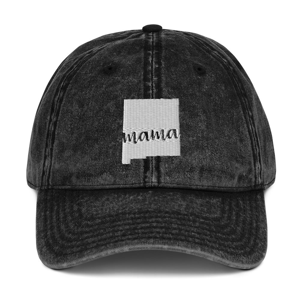 New Mexico Mama State Silhouette Cap