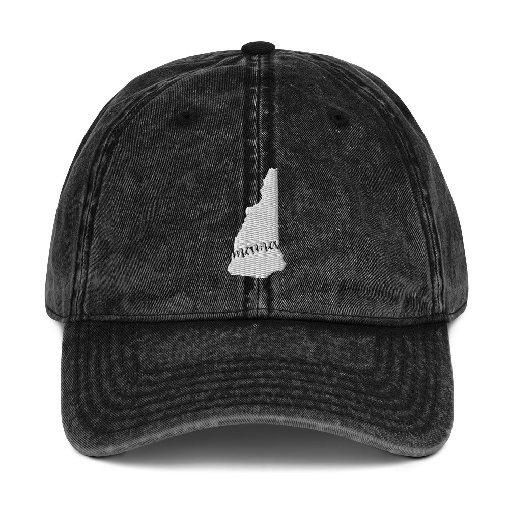 New Hampshire Mama State Silhouette Cap