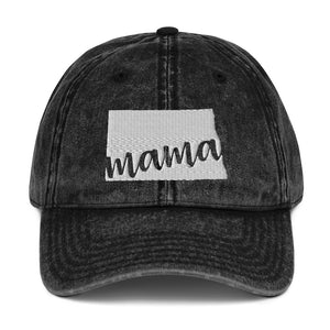 North Dakota Mama State Silhouette Cap