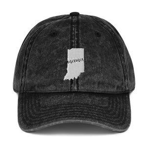 Indiana Mama State Silhouette Cap
