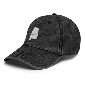 Alabama Mama State Silhouette Cap