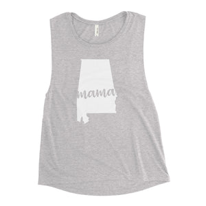 Alabama Mama State Silhouette Tank