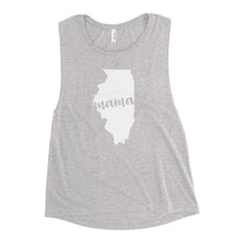 Load image into Gallery viewer, Illinois Mama State Silhouette Tank