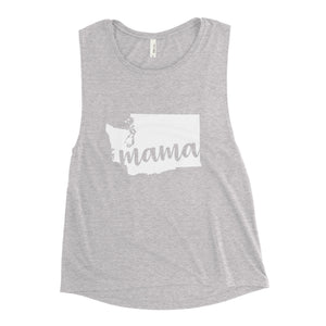 Washington Mama State Silhouette Tank