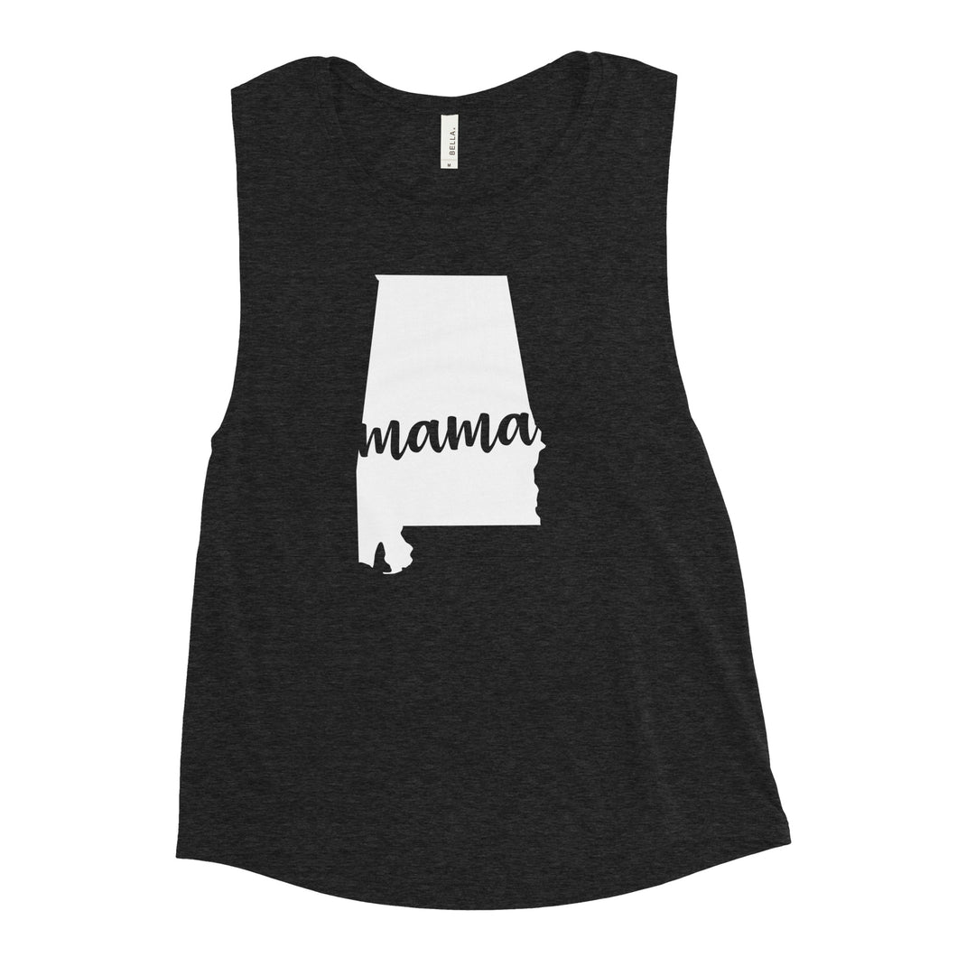 Alabama Mama State Silhouette Tank