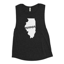 Load image into Gallery viewer, Illinois Mama State Silhouette Tank