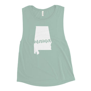 Alabama Mama State Silhouette Tank