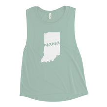Load image into Gallery viewer, Indiana Mama State Silhouette Tank
