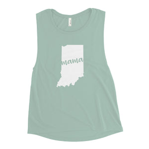 Indiana Mama State Silhouette Tank