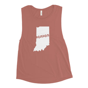 Indiana Mama State Silhouette Tank