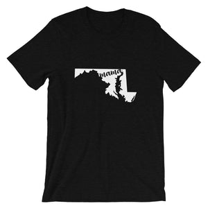 Maryland Mama State Silhouette T-Shirt - StateofMamahood