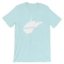 Load image into Gallery viewer, West Virginia Mama State Silhouette T-Shirt - StateofMamahood