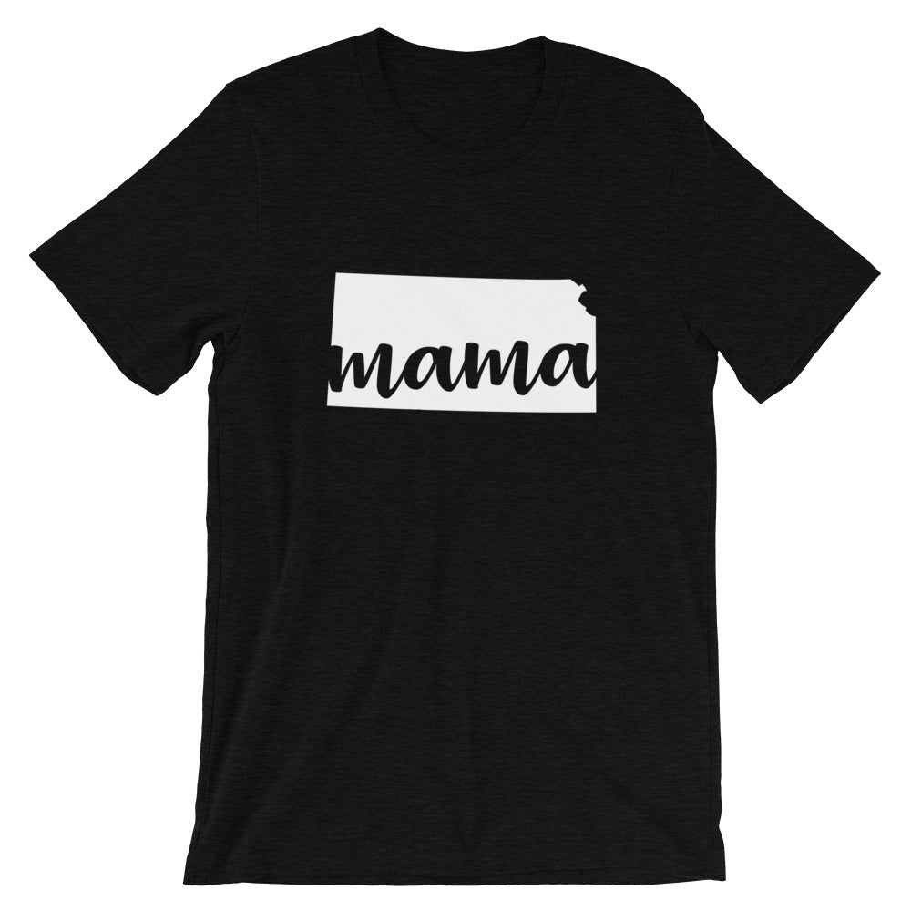 Kansas Mama State Silhouette T-Shirt - StateofMamahood
