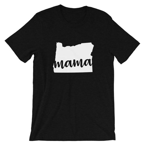 Oregon Mama State Silhouette T-Shirt - StateofMamahood