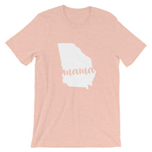 Load image into Gallery viewer, Georgia Mama State Silhouette T-Shirt - StateofMamahood