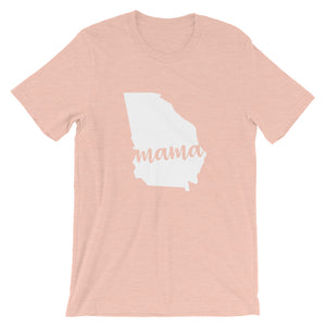 Georgia Mama State Silhouette T-Shirt - StateofMamahood
