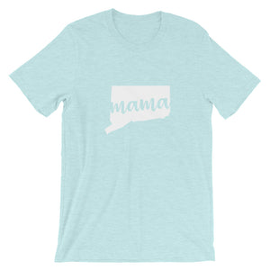 Connecticut Mama State Silhouette T-Shirt - StateofMamahood