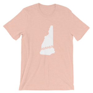 New Hampshire Mama State Silhouette T-Shirt - StateofMamahood