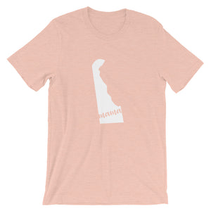 Delaware Mama State Silhouette T-Shirt - StateofMamahood
