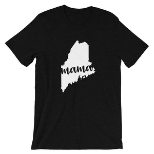 Maine Mama State Silhouette T-Shirt - StateofMamahood