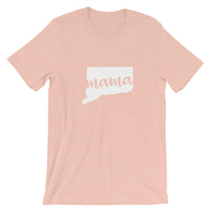 Connecticut Mama State Silhouette T-Shirt - StateofMamahood