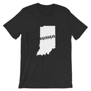 Indiana Mama State Silhouette T-Shirt - StateofMamahood