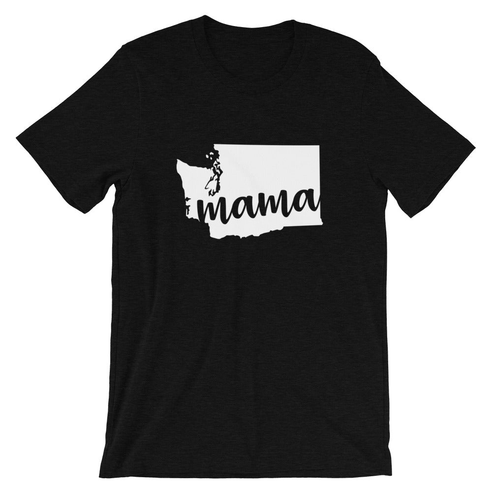 Washington Mama State Silhouette T-Shirt - StateofMamahood
