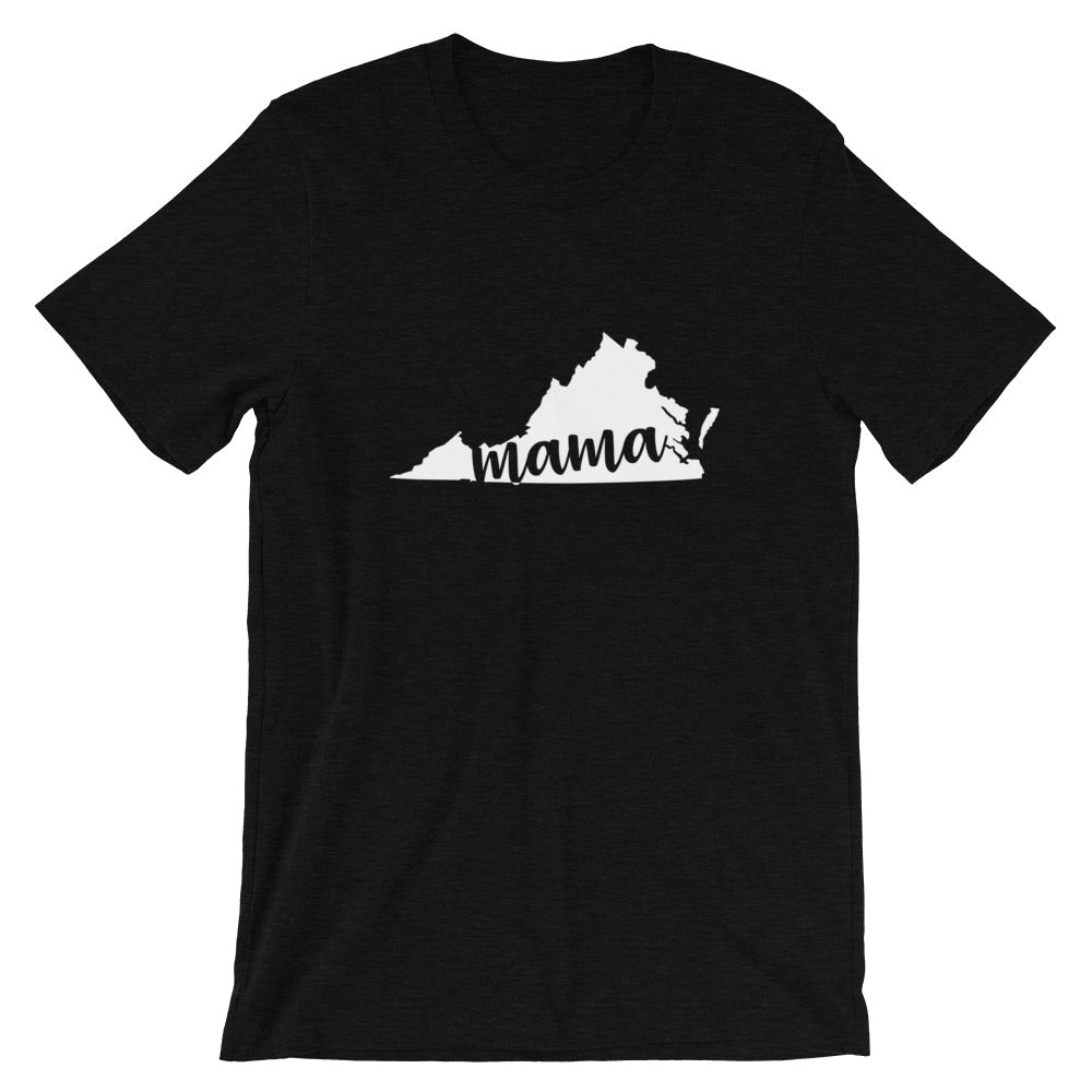 Virginia Mama State Silhouette T-Shirt - StateofMamahood