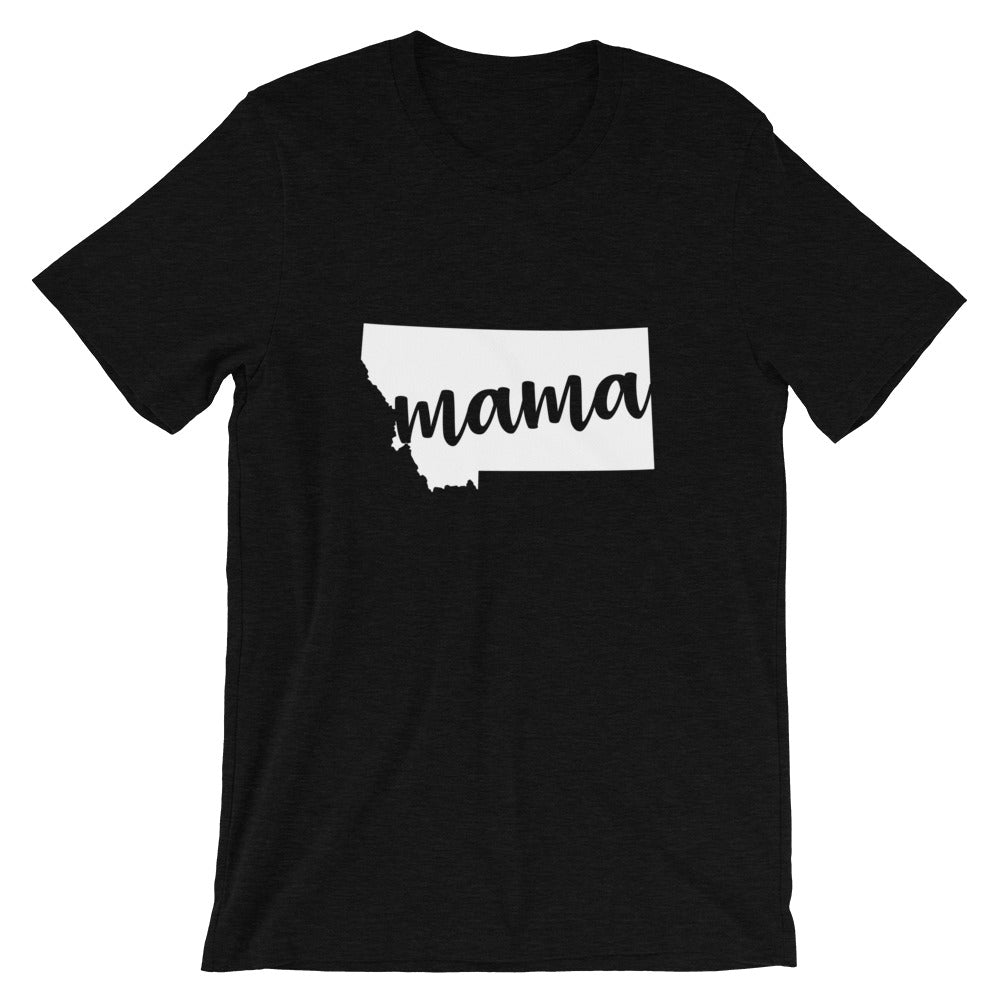 Montana Mama State Silhouette T-Shirt - StateofMamahood