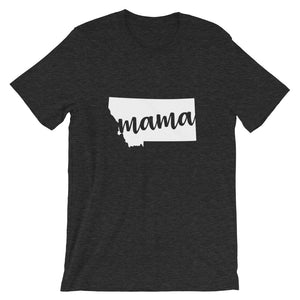 Montana Mama State Silhouette T-Shirt - StateofMamahood
